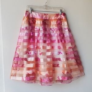 Bob Mackie Stripe Skirt